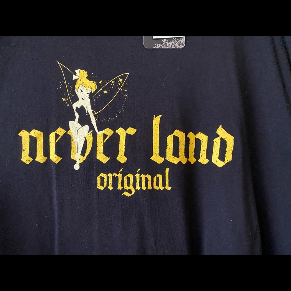 Hot Topic Tinkerbell Neverland Tee - Picture 2 of 3